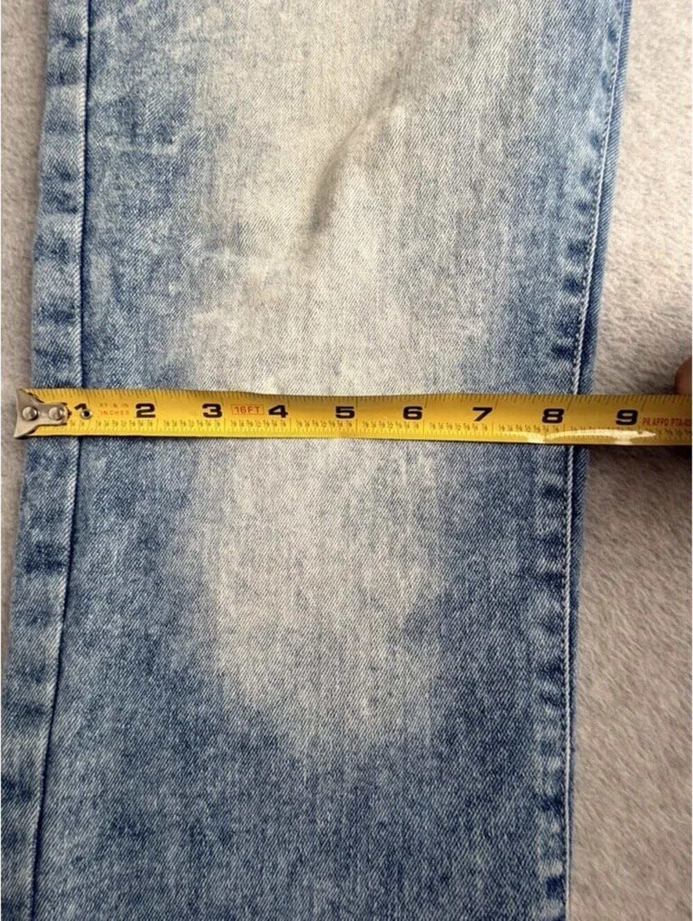 Southpole Mens Skinny Jeans 36x32 Acid Wash Blue Stretch Denim 5 Pocket